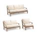 Cassara Tailored Furniture Covers - Seating, Chaise, Sand - Frontgate