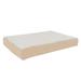 Orthopedic Memory Foam Dog Bed, 30" L X 20.5" W, Tan, Medium, Brown