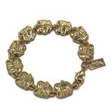 Lilly Pulitzer Jewelry | Lilly Pulitzer Gold Elephant Chain Link Bracelet | Color: Gold | Size: Os