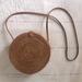 Urban Outfitters Bags | Circle Woven Boho Crossbody Bag! | Color: Blue/Tan | Size: Os