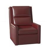 Bradington-Young Norman Power Recliner Fade Resistant/Genuine Leather | 41 H x 30 W x 39.5 D in | Wayfair 7101-910400-68-Old Gold 9-BB