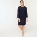 J. Crew Dresses | J.Crew Laser-Cut Eyelet Dress In 365 Crepe-Ak222 | Color: Blue | Size: Various