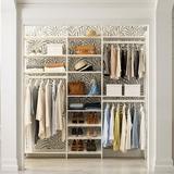 Martha Stewart California Closets® The Everyday System™ 72" W 14" D Closet System Reach-In/Walk In Sets | 87.25 H x 72 W x 14 D in | Wayfair