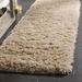 White 27 x 3 in Indoor Area Rug - Willa Arlo™ Interiors Hermina Light Beige Area Rug Polyester | 27 W x 3 D in | Wayfair WRLO1167 39213899