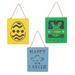 The Holiday Aisle® Keithsburg Magic Color Scratch Easter Suncatchers - Craft Supplies - 12 Pieces in Blue/Green/Yellow | Wayfair