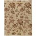 Brown/White 107 x 0.25 in Area Rug - Bokara Rug Co, Inc. Windsom Hand-Knotted High-Quality Beige Area Rug Wool | 107 W x 0.25 D in | Wayfair