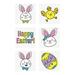 The Holiday Aisle® Happy Easter Tattoos - Apparel Accessories - 72 Pieces | 0.3 H x 4 W x 6 D in | Wayfair 0145A77DCAB34123AF894177FC75ABA6