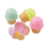 The Holiday Aisle® Ice Cream Cone Plastic Easter Eggs - 12 Pc. - Party Supplies - 12 Pieces Plastic | 2.2 H x 5.9 W x 7.5 D in | Wayfair