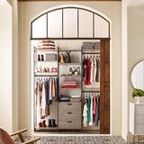Martha Stewart California Closets® The Everyday System™ 72" W 14"D Hanging & 3 Drawer Cabinet Closet System Wire/Metal/Manufactured Wood | Wayfair