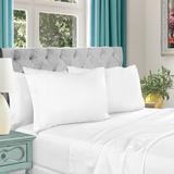 Ebern Designs Arling 1000 Thread Count Egyptian-Quality Cotton Sateen Sheet Set 100% Egyptian-Quality Cotton in White | 102 H in | Wayfair