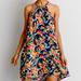 American Eagle Outfitters Dresses | American Eagle Outfitters Floral Dress | Color: Green/Orange | Size: Xs