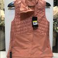 Nike Jackets & Coats | Nwt Nike Women's Essential Quilted Running Vest | Color: Red/Tan | Size: S