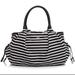 Kate Spade Bags | Kate Spade Stevie Diaper Bag Blk Cream Stripe Guc | Color: Black/Cream | Size: Os