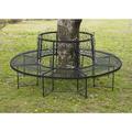 DanDiBo Banc Rond XXL D-200 cm en métal Banc Banc Circulaire Banquette Banc de Jardin Fer forgé