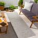 Ayr 7'8" x 10' Cream/Light Beige/Peach Outdoor Area Rug - Hauteloom