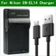 EN-EL14 ENEL14 EN EL14 MH-24 Chargeur de Batterie pour Appareil Photo Numérique Pour Nikon D3300