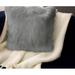 House of Hampton® Gustin Square Pillow Cover & Insert Polyester/Polyfill/Faux Fur in Gray | 18 H x 18 W x 7 D in | Wayfair YMP007250