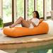 Arlmont & Co. Gemma Arlo Outdoor Bean Bag Sun Lounger w/ Pillow Fade Resistant/Scratch/Tear Resistant/Stain Resistant/Water Resistant | Wayfair