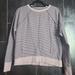 Lululemon Athletica Tops | Lululemon Crew Love Pullover Mini Pop Stripe 10 | Color: Black/Pink | Size: 10