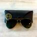 Ray-Ban Accessories | Classic Ray Ban Aviators Gold | Color: Gold/Green | Size: Os