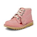 Kickers Unisex Kids Kick Hi Zip Kids Ankle Boot, Pink, 10 UK Child