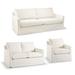 Emerson Tailored Furniture Covers - Loveseat, Sand - Frontgate