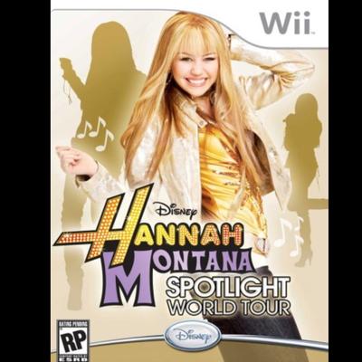 Disney Games | Hannah Montana Wii Game | Color: Tan | Size: Os