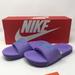Nike Shoes | Nike Kids' Kawa Slide (Gs/Ps) Sandal-Violet/Jade Sandals New In Box Fast Ship!!! | Color: Blue/Purple | Size: Various