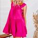 Free People Dresses | Free People Want Your Love Mini Dress S M L Pink | Color: Pink | Size: Various