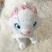 Disney Other | Disney Aristocats Movie White Cat Marie Plushie | Color: Pink/White | Size: Osg