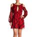 Free People Dresses | Free People Want To Want Me Embroidered Red Dress | Color: Black/Red | Size: 2