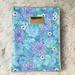 Lilly Pulitzer Accessories | Lilly Pulitzer May Flowers Nook Tablet Case | Color: Blue/Green | Size: Os
