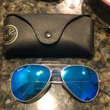 Ray-Ban Accessories | Blue Ray-Ban Sunglasses | Color: Blue | Size: Os