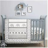 Disney Other | Crib Bedding Set | Color: Gray/White | Size: Osbb