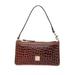 Dooney & Bourke Bags | Dooney And Bourke Croc Embossed Leather Wristlet | Color: Brown | Size: Os