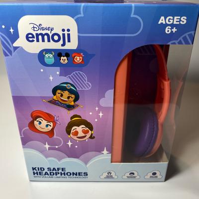Disney Headphones | Disney Emoji Princesses Kid Safe Headphones | Color: Orange | Size: Os