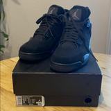 Nike Shoes | Air Jordan 4 Retro ‘Black Cat’ | Color: Black | Size: 12.5