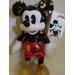 Disney Other | Disney Mickey Mouse Plush Reversible Sequin Doll | Color: Black/White | Size: Osbb