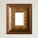 Astoria Grand 3.5" Wide Ornate Picture Frame Wood in Brown/Yellow | 26.5 H x 36.5 W x 1.125 D in | Wayfair ASTG1517 27439380