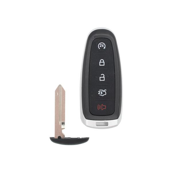 new-aftermarket-lincoln-key-fob-replacement-5-button-m3n5wy8609-w--remote-start/
