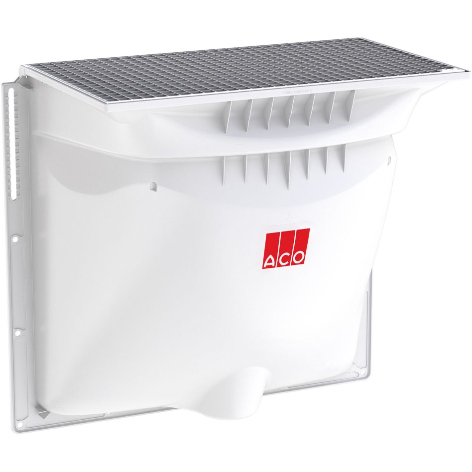 ACO Therm® Lichtschacht Komplettset 600 mm Tiefe Masche 30/10 befahrbar, 1250x1300 mm