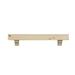 August Grove® Mulligan Fireplace Shelf Mantel, Wood in Brown | 6.5 H x 72 W x 8 D in | Wayfair 33BE2E11B8CD4E3BB4B713B70B8F43B9