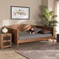 Corrigan Studio® Byadbo Solid Wood Daybed Wood in Brown | 35 H x 78.2 W x 56.4 D in | Wayfair D1B79E3BE11D477B863AB695DFFD1426