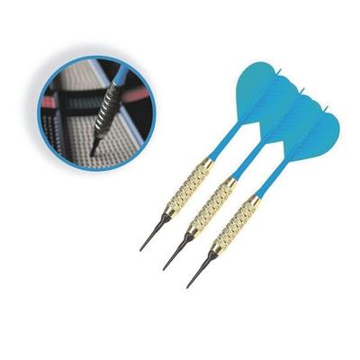 3er-Set Soft-Dartpfeile blau blau, Peak Power
