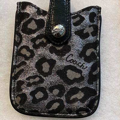 Coach Accessories | Coach Phone/Card Holder | Color: Gray | Size: W3-1/2” X H4-1/2”