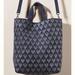 Anthropologie Bags | Anthropologie/Llani Suede Shopper/Mini Tote Bag | Color: Blue/Silver | Size: Os