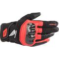 Alpinestars Honda SMX Z Drystar Guanti da moto, nero-rosso, dimensione 2XL