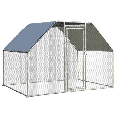 Costway 9.5 x 6.5 Feet Large Walk In Chicken Run C...