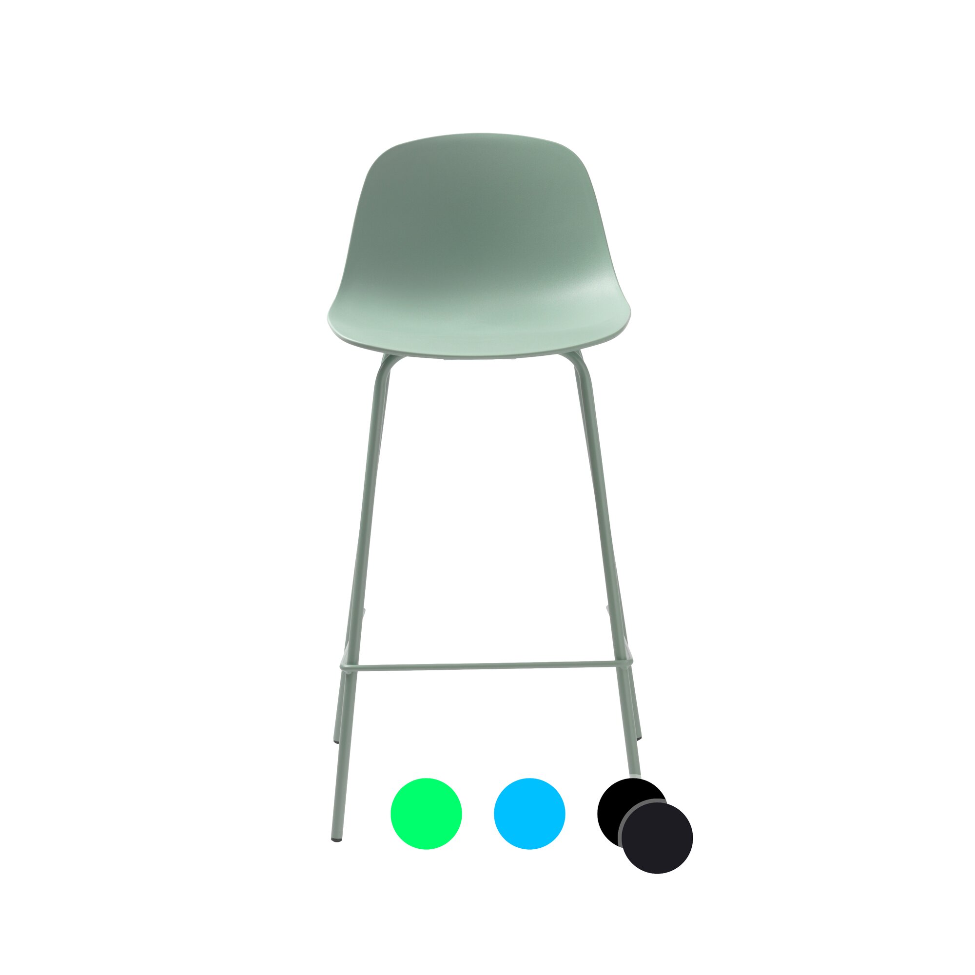 designline »Alba« Barstuhl Grün