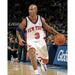 Stephon Marbury New York Knicks Unsigned Hardwood Classics Dribble Home Game Photograph